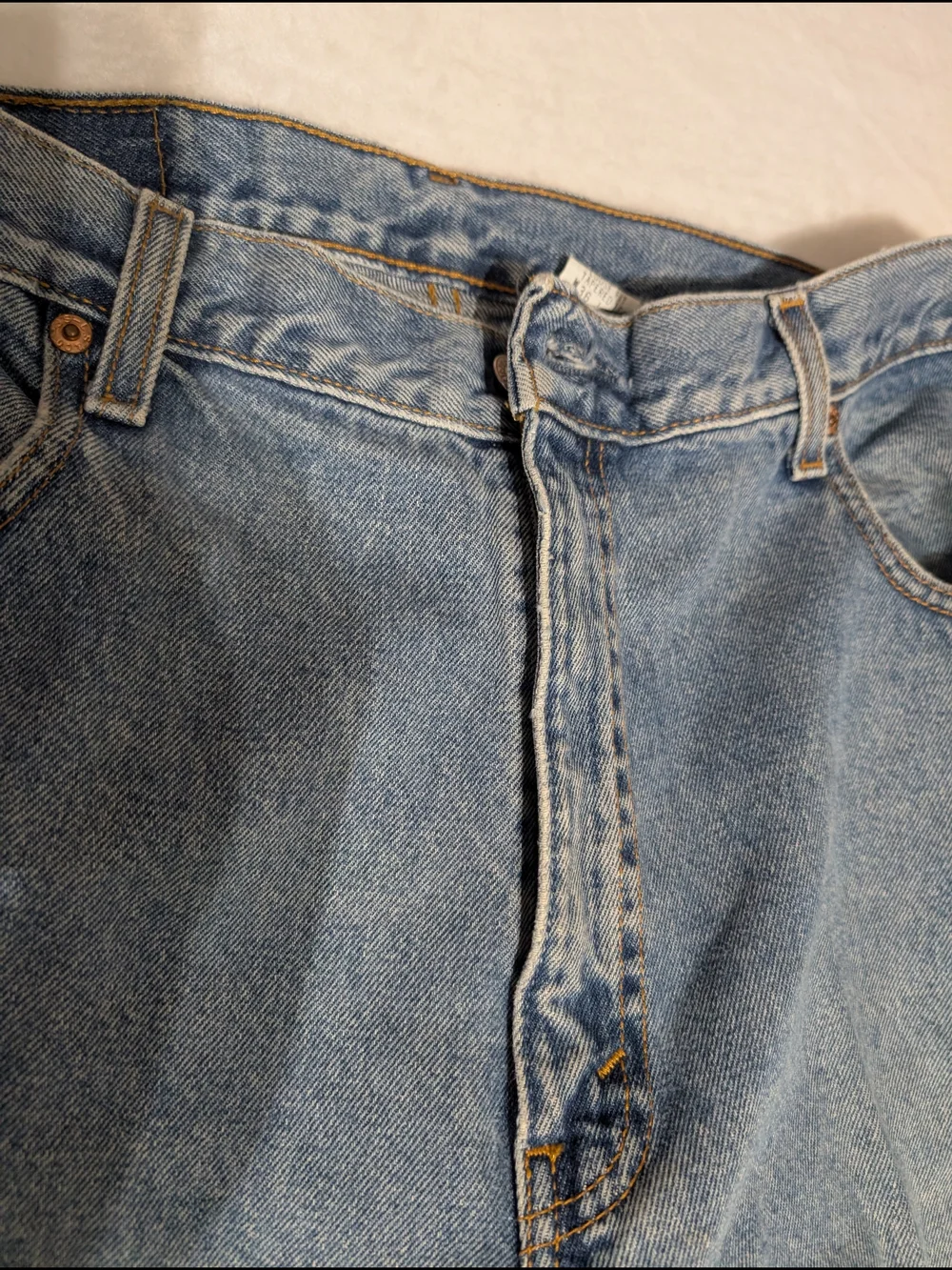 Levi's 560  Light Blue Men's Straight Jeans 36/34
